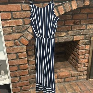 Girls Striped Romper